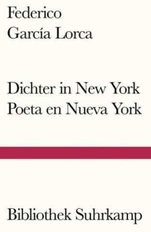Carte Dichter in New York. Poeta en Nueva York Federico García Lorca