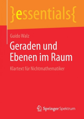 Könyv Geraden Und Ebenen Im Raum Guido Walz