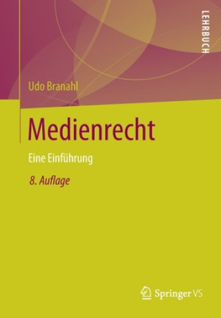 Knjiga Medienrecht Udo Branahl
