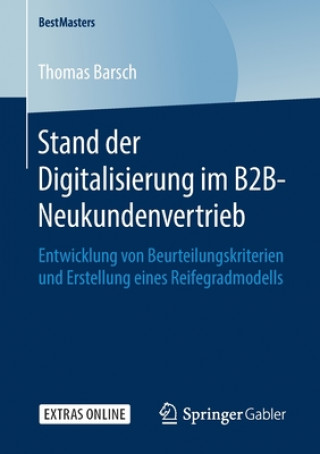 Könyv Stand Der Digitalisierung Im B2b-Neukundenvertrieb Thomas Barsch