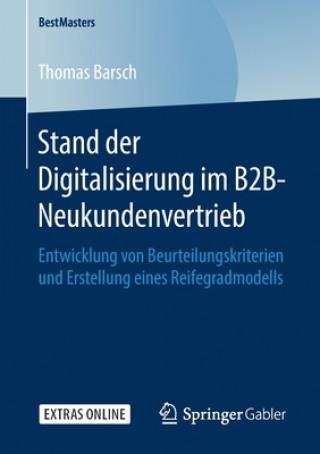 Livre Stand Der Digitalisierung Im B2b-Neukundenvertrieb Thomas Barsch