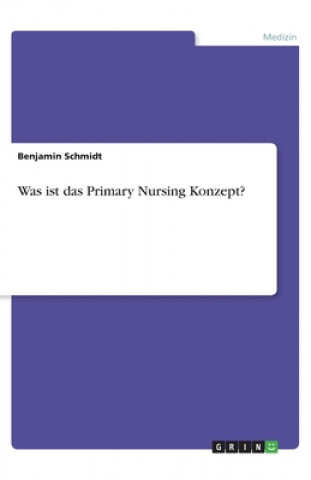 Carte Was ist das Primary Nursing Konzept? Benjamin Schmidt