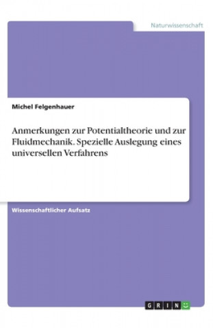 Könyv Anmerkungen zur Potentialtheorie und zur Fluidmechanik. Spezielle Auslegung eines universellen Verfahrens Michel Felgenhauer