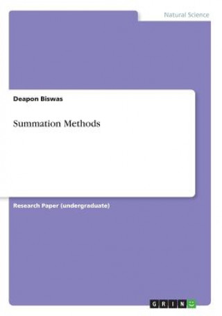 Βιβλίο Summation Methods Deapon Biswas