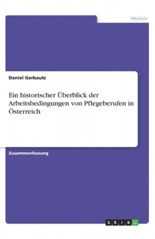 Carte Ein historischer Überblick der Arbeitsbedingungen von Pflegeberufen in Österreich Daniel Gerbautz
