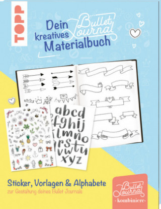 Livre Dein kreatives Bullet-Journal-Materialbuch Frechverlag