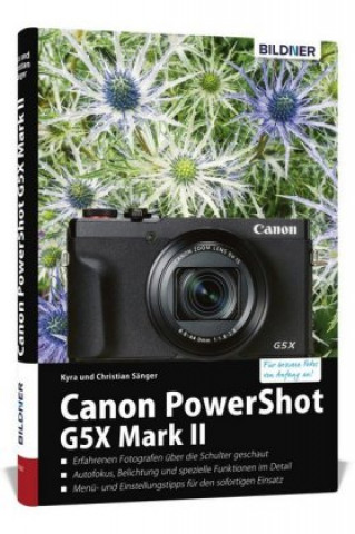 Könyv Canon PowerShot G5 X Mark II Kyra Sänger