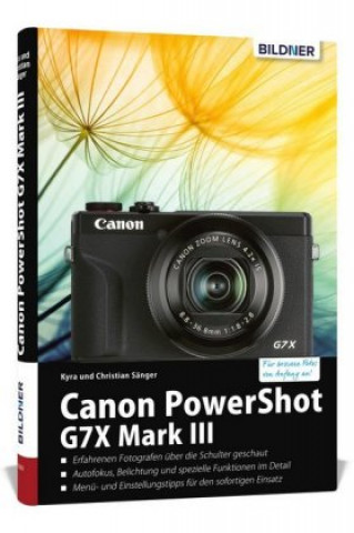 Kniha Canon PowerShot G7X Mark III Kyra Sänger