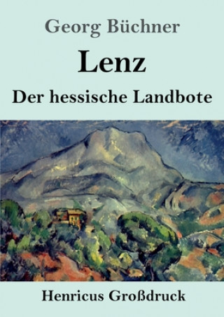 Kniha Lenz / Der hessische Landbote (Grossdruck) Georg Büchner