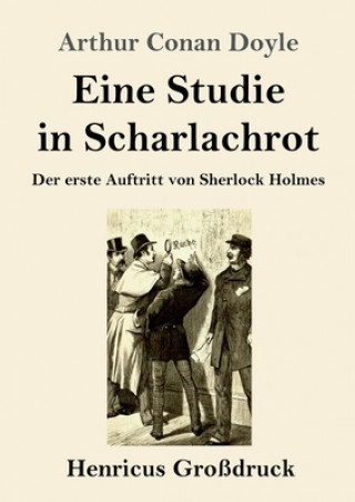 Carte Eine Studie in Scharlachrot (Grossdruck) Arthur Conan Doyle