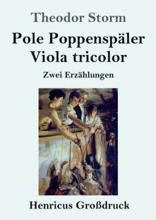 Kniha Pole Poppenspaler / Viola tricolor (Grossdruck) Theodor Storm