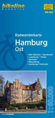 Materiale tipărite Radwanderkarte Hamburg Ost RW-HH2 1:60 000 Esterbauer Verlag