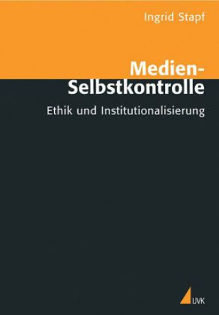 Book Medien-Selbstkontrolle Ingrid Stapf