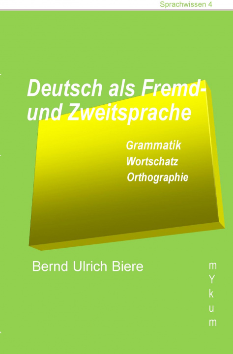Kniha Deutsch als Fremd- und Zweitsprache Bernd Ulrich Biere