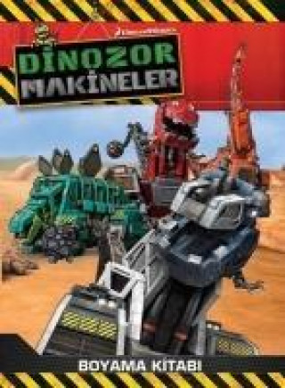 Carte Dinozor Makineler Boyama Kitabi Kolektif