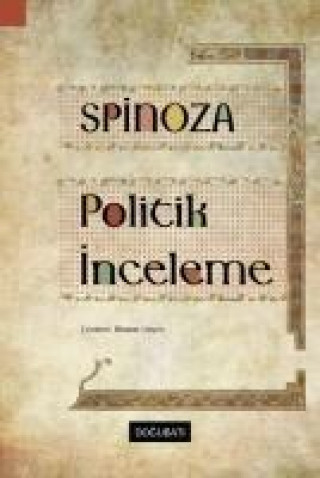 Book Politik Inceleme Spinoza