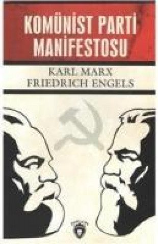 Kniha Komünist Parti Manifestosu Friedrich Engels