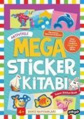 Kniha Aktiviteli Mega Sticker Kitabi Kolektif