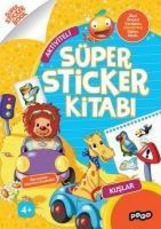 Kniha Süper Sticker - Kuslar Kolektif