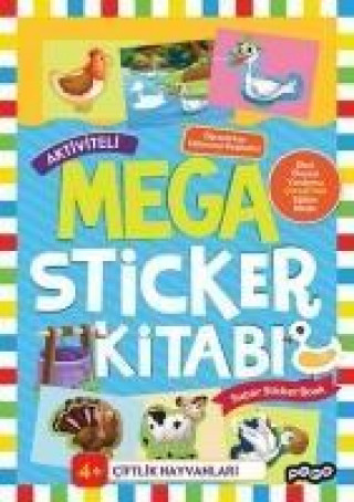 Książka Aktiviteli Mega Sticker Kitabi Kolektif