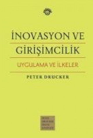 Book Inovasyon ve Girisimcilik Peter Drucker