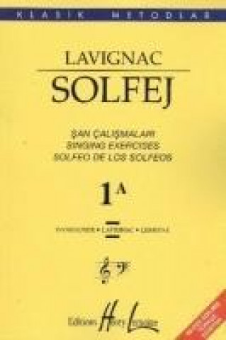 Kniha Lavignac Solfej 1-A Kolektif