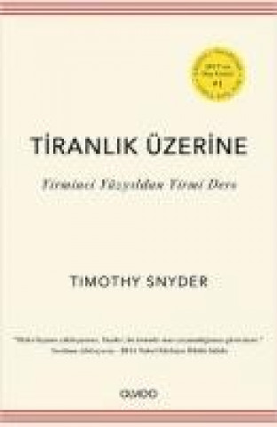 Kniha Tiranlik Üzerine Timothy Snyder