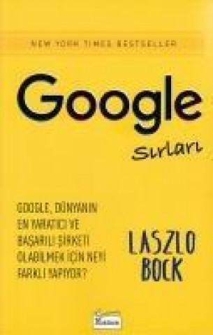 Kniha Google Sirlari Laszlo Bock