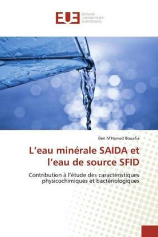Carte L?eau minérale SAIDA et l?eau de source SFID Ben M'Hamed Bouafia