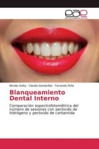 Knjiga Blanqueamiento Dental Interno Nicolás Dufey