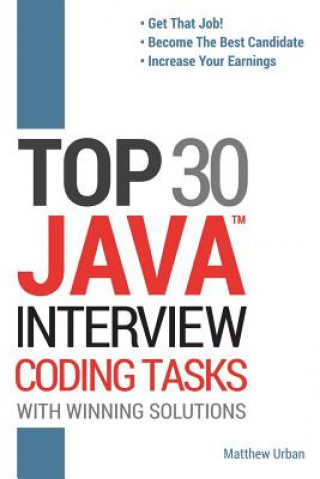 Carte Top 30 Java Interview Coding Tasks Matthew Urban
