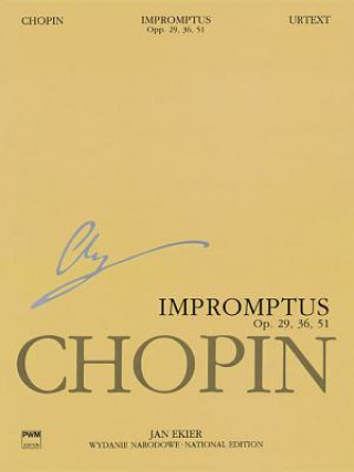 Kniha Impromptus Op. 29, 36, 51: Chopin National Edition Frederic Chopin