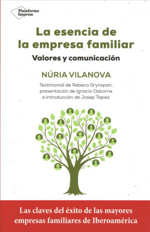 Carte La Esencia de la Empresa Familiar Nuria Vilanova