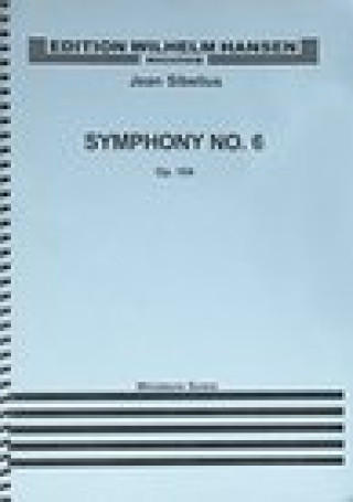 Kniha Sibelius Symphony No. 6 Op. 104 Mini Score 