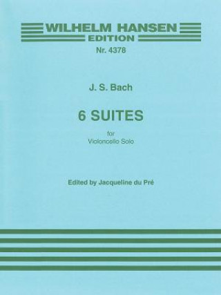 Kniha 6 Suites for Solo Violoncello Johan Sebastian Bach