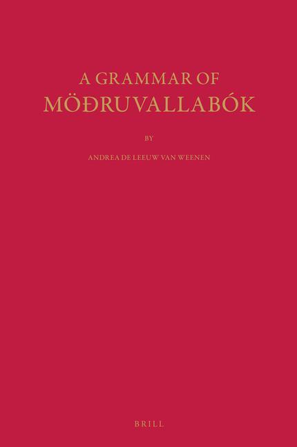 Boek A Grammar of Mö?ruvallabók Andrea Leeuw van Weenen