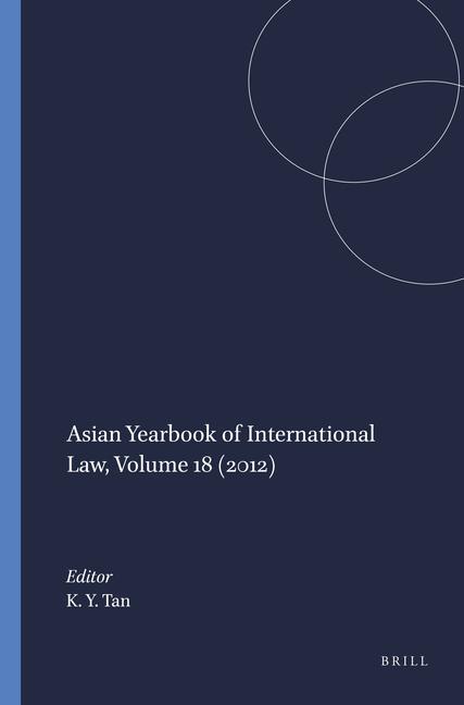 Carte Asian Yearbook of International Law, Volume 18 (2012) Seokwoo Lee
