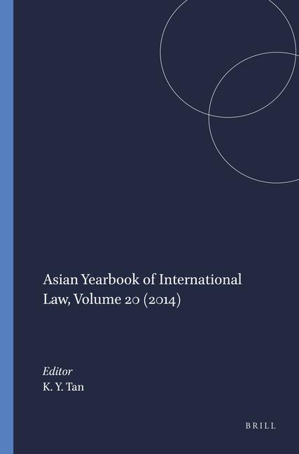 Carte Asian Yearbook of International Law, Volume 20 (2014) Seokwoo Lee