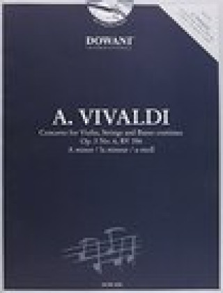 Kniha Vivaldi - Concerto for Violin, Strings and Basso Continuo Op. 3 No. 6, RV 356 in a Minor [With CD (Audio)] Antonio Vivaldi