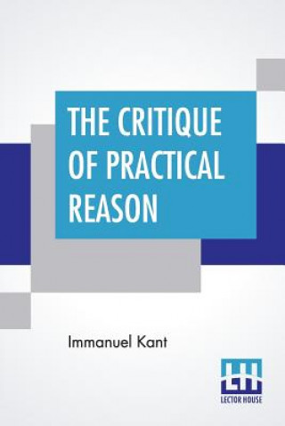 Kniha Critique Of Practical Reason Immanuel Kant