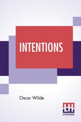 Knjiga Intentions Oscar Wilde