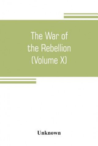 Knjiga War of the Rebellion 