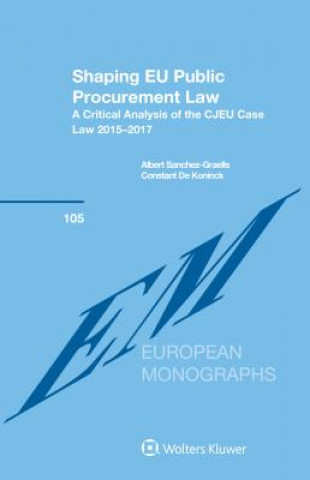 Carte Shaping EU Public Procurement Law Constant de Koninck