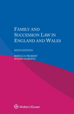 Книга Family and Succession Law in England and Wales Rebecca Probert