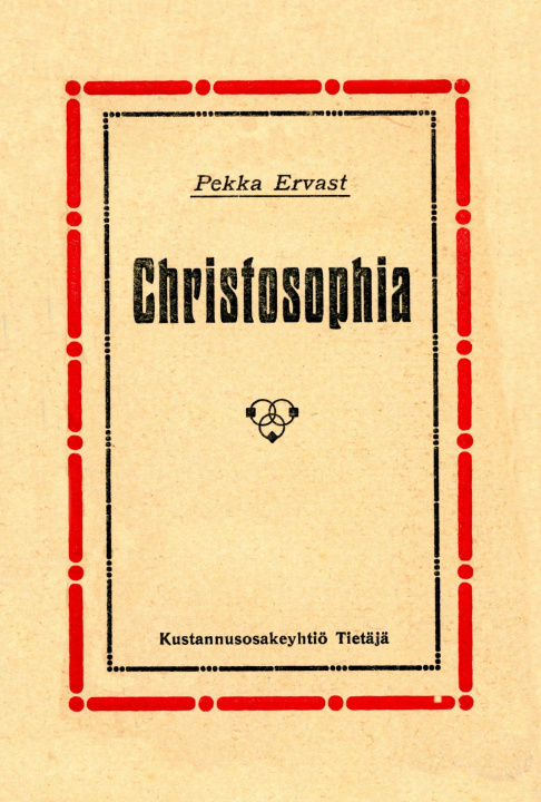 Carte Christosophia Pekka Ervast