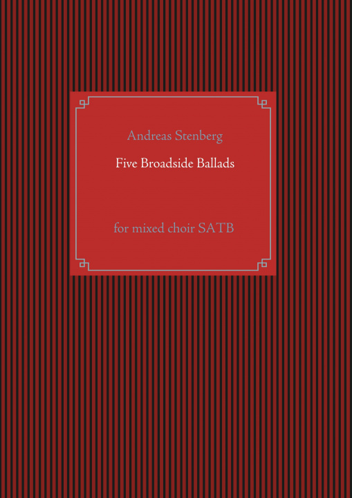 Knjiga Five Broadside Ballads Andreas Stenberg
