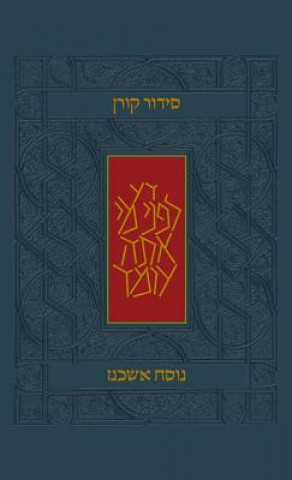 Könyv Koren Siddur, Ashkenaz, Hebrew, Standard Size Koren Publishers