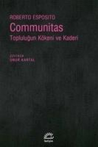 Buch Communitas Roberto Esposito