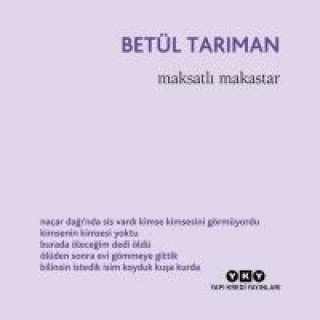 Knjiga Maksatli Makastar Betül Tariman