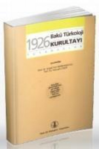 Kniha 1926 Bakü Türkoloji Kurultayi Mustafa Öner